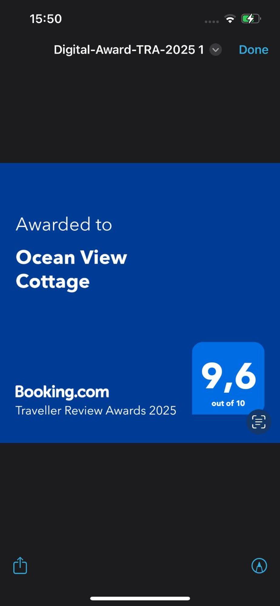 Ocean View Cottage Понта-ду-Паргу Экстерьер фото